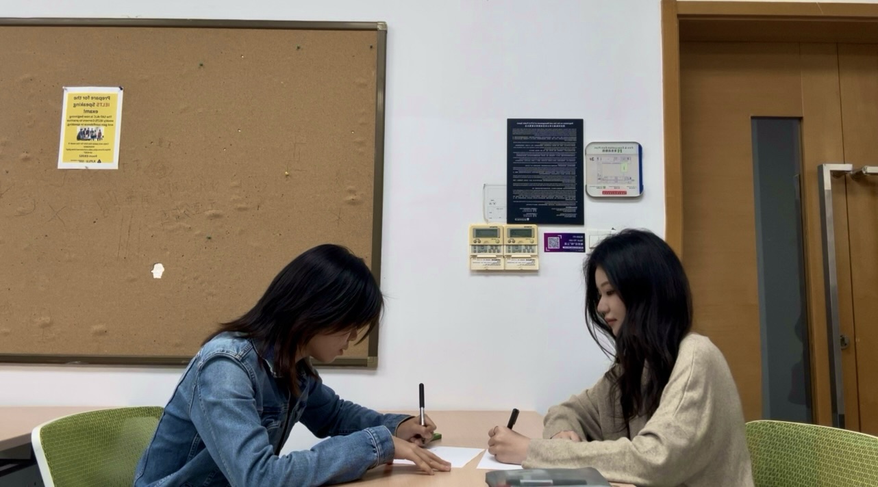 Interview session with participant two